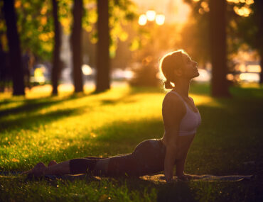 Yoga: Improves Respiration, Energy and Vitality.